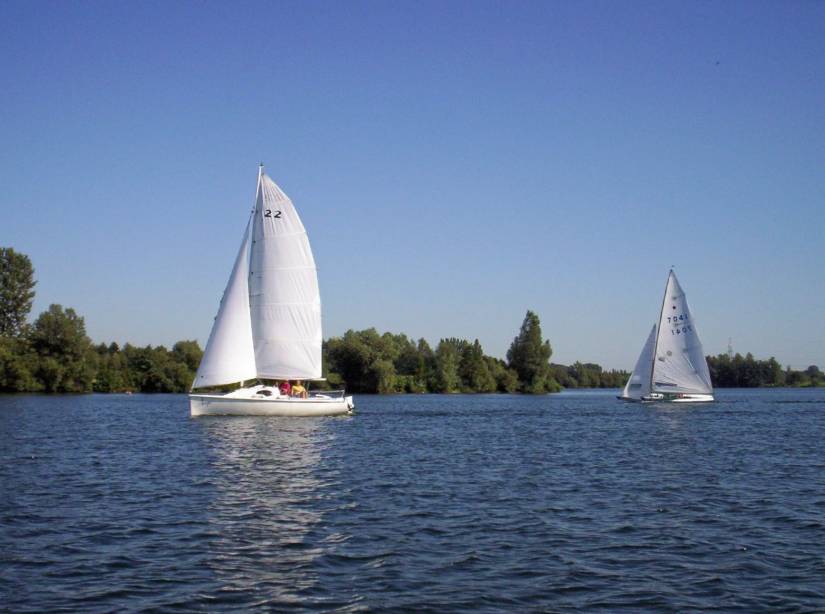 Adolfosee - H�ckelhoven Ratheim Scholz 22 Starboot Ratheimer Segelclub RSC